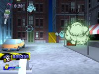 une photo d'Ã©cran de Extreme Ghostbusters - The Ultimate Invasion sur Sony Playstation